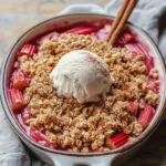 Rhubarb Crunch