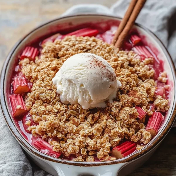 Rhubarb Crunch
