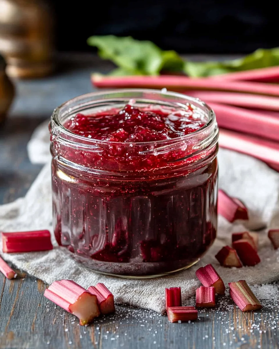 Rhubarb Jam &ndash; Rhubarb Jam Recipe