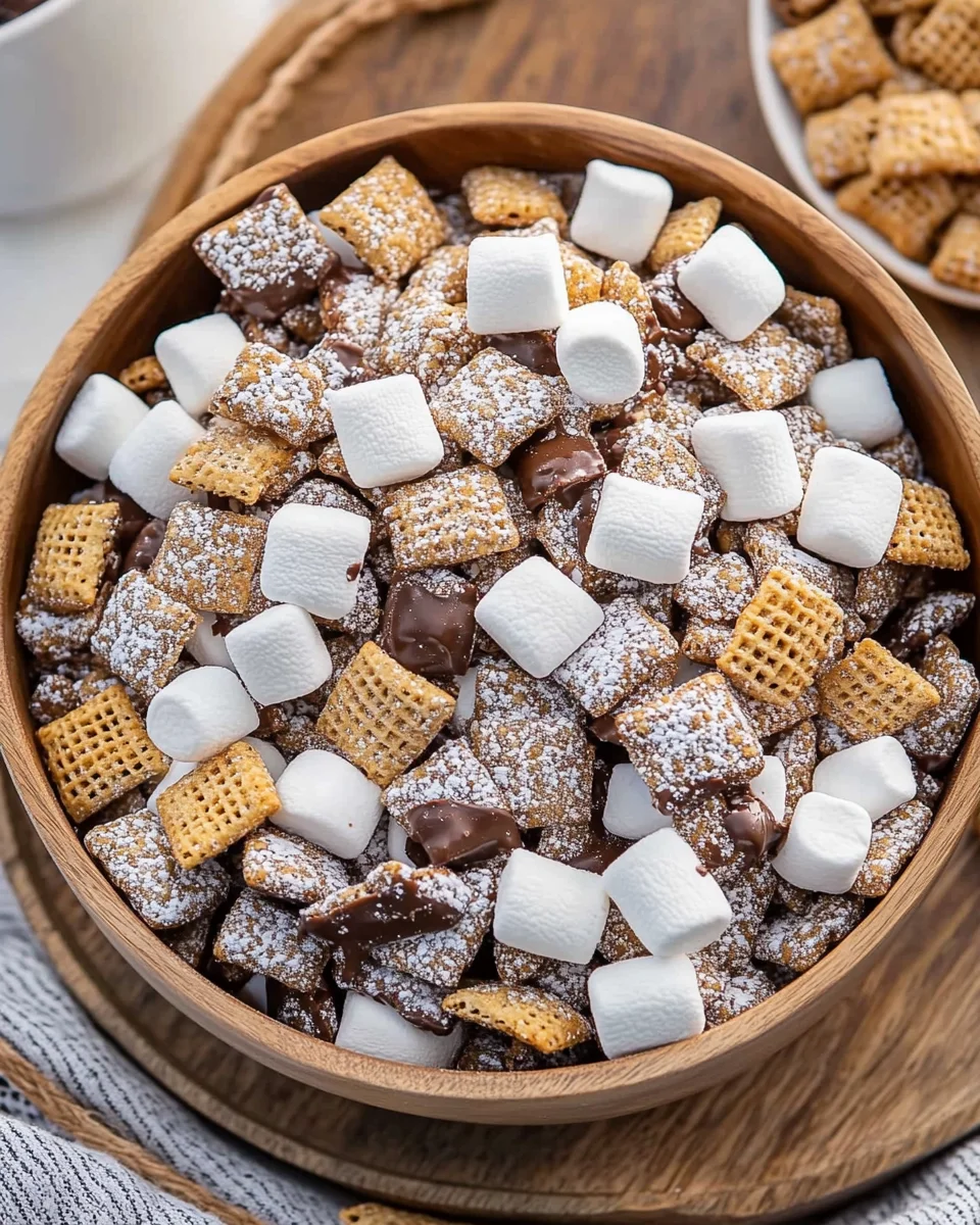 S'mores Puppy Chow