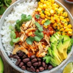 Slow Cooker Chicken Burrito Bowl