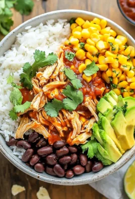 Slow Cooker Chicken Burrito Bowl
