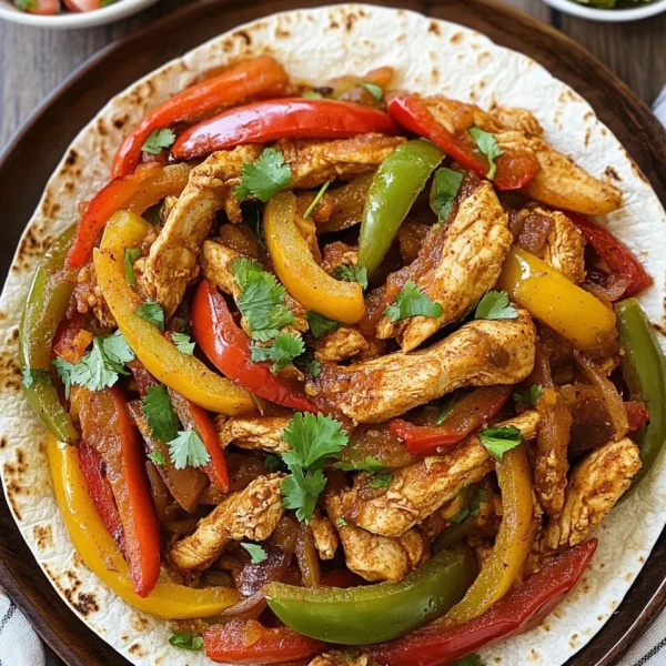 Slow Cooker Chicken Fajitas