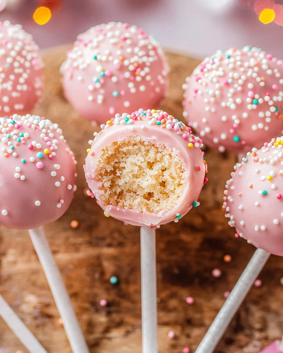 Starbucks Copycat Birthday Cake Pops
