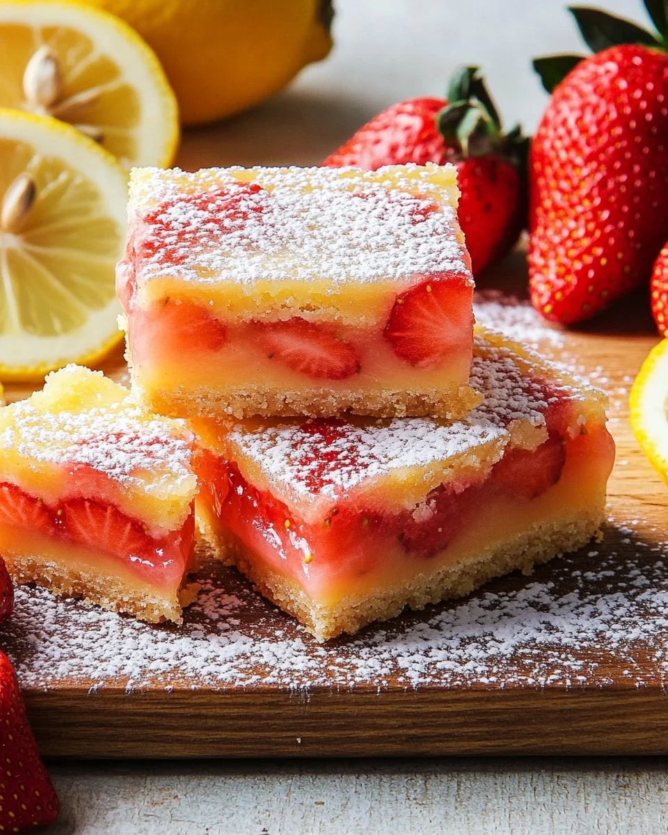 Strawberry Lemonade Bar