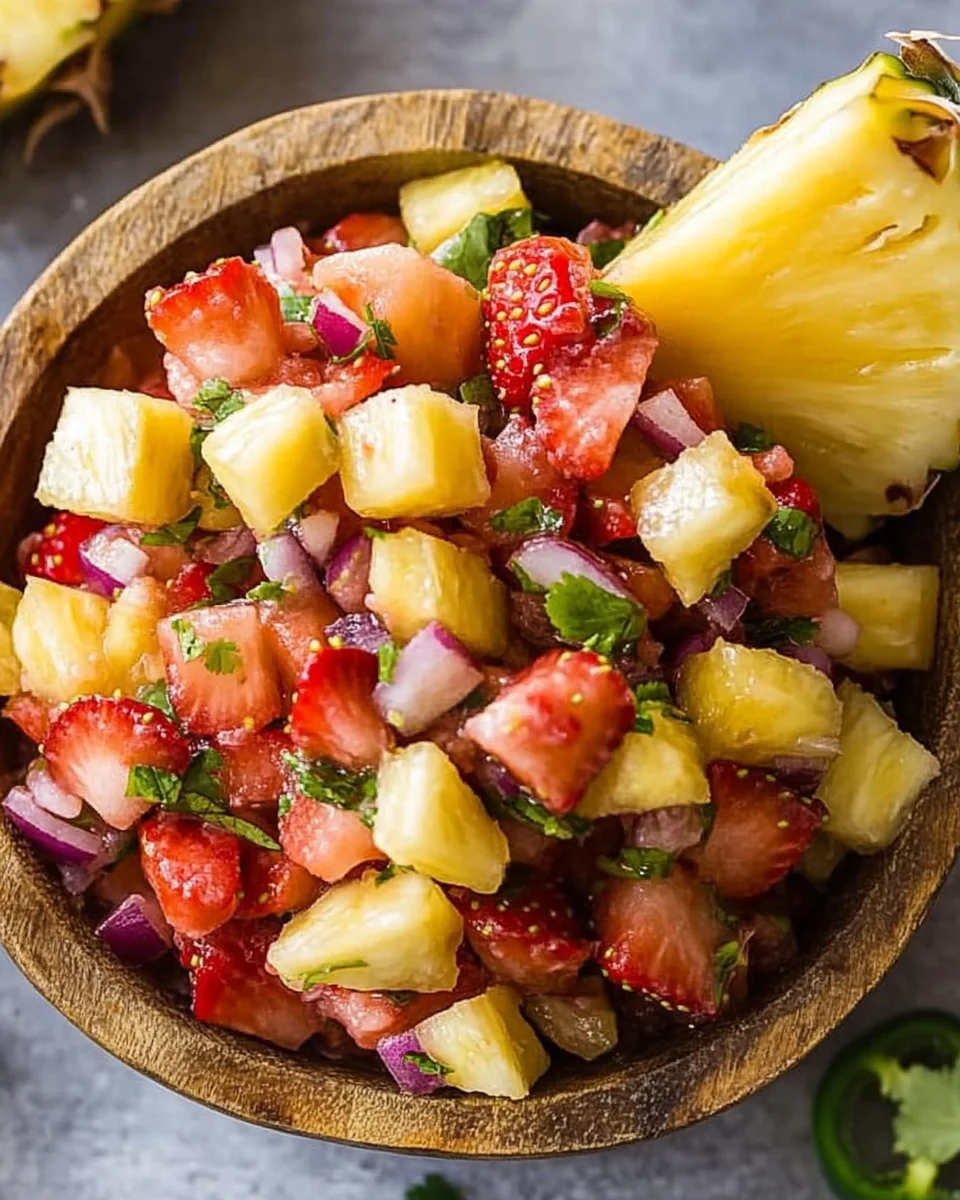 Strawberry Pineapple Salsa Recipe: A Fresh And Flavorful Treat