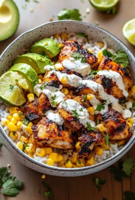 Street Corn Chicken Rice Bowl
