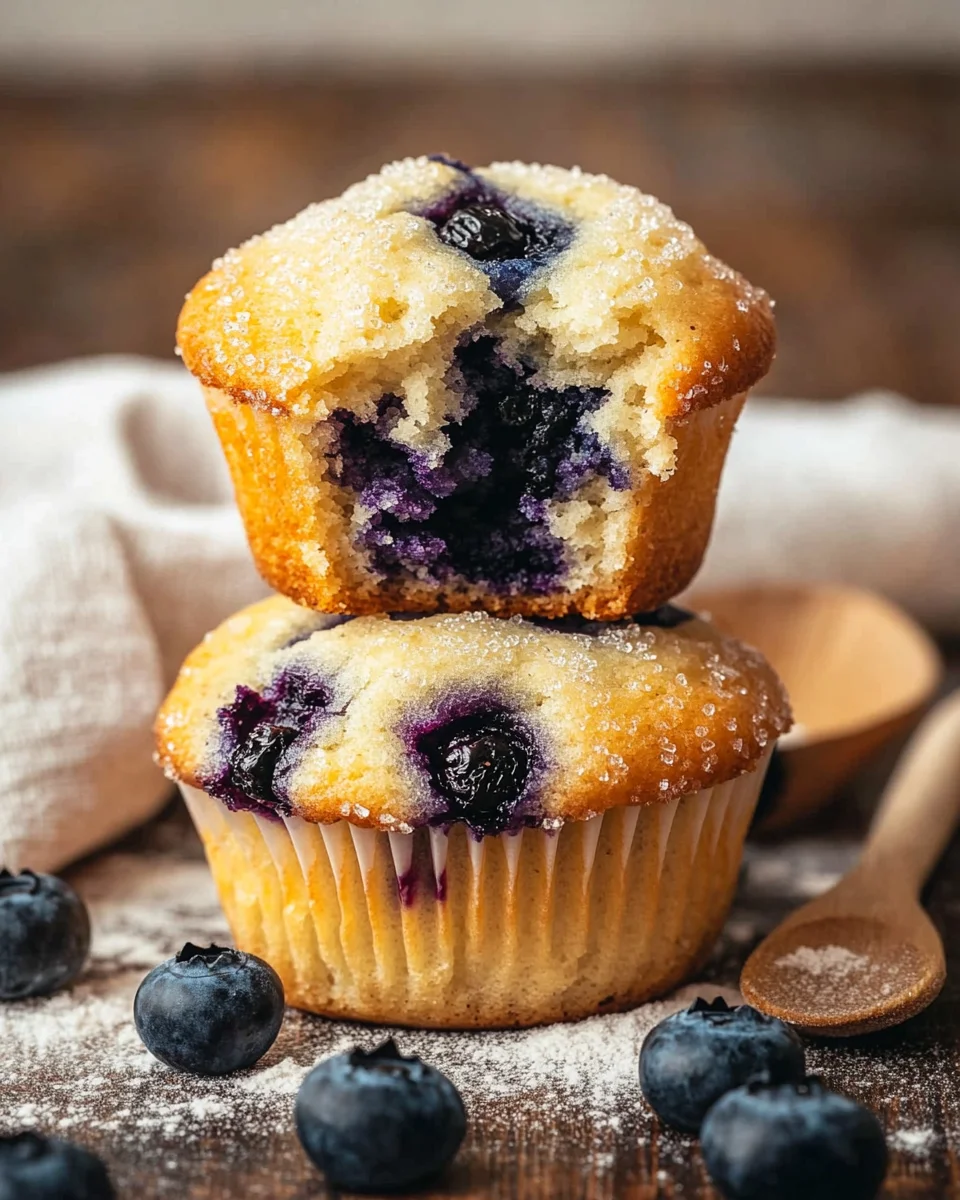 The Best Blueberry Muffins Ever