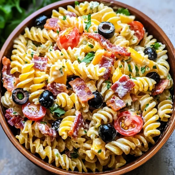 Bacon Ranch Pasta Salad