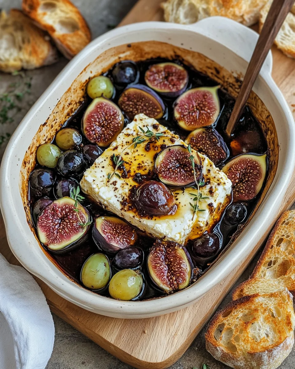 Baked Feta and Figs