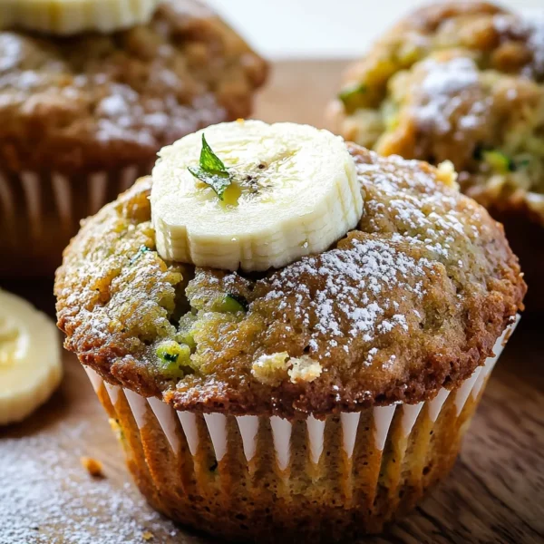 Banana Zucchini Muffins