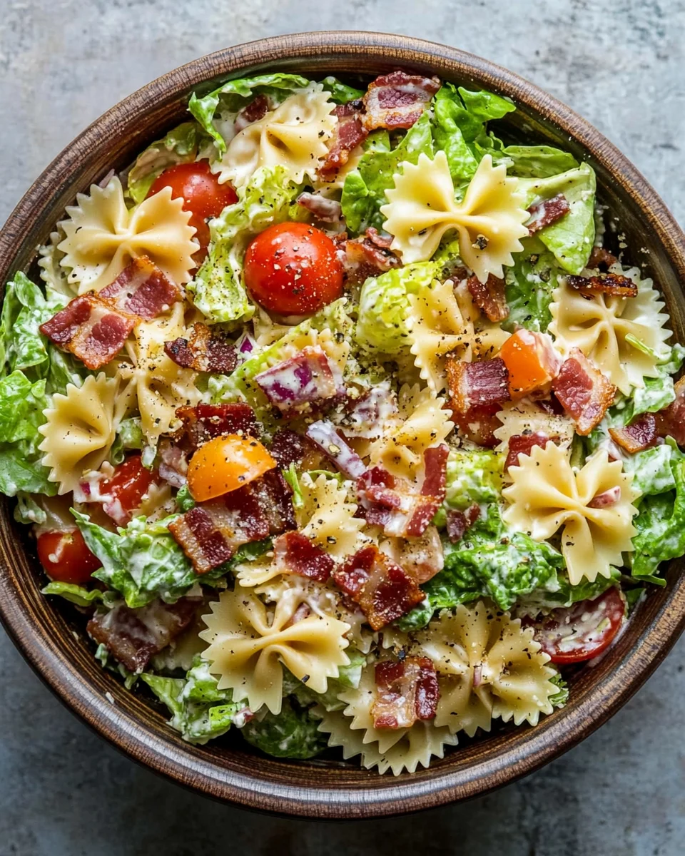BLT Pasta Salad recipe