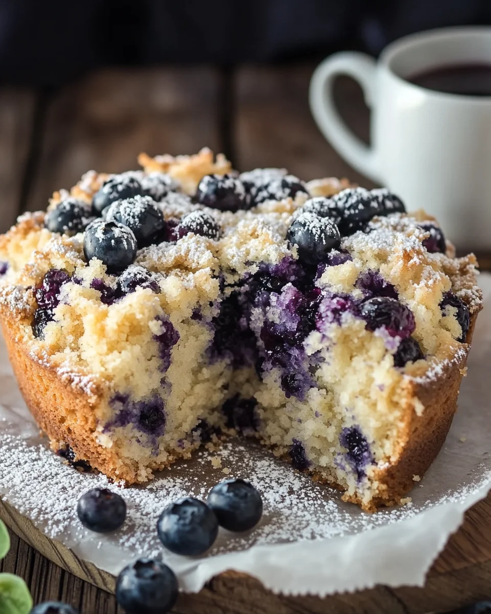 Blueberry Breakfast Cake