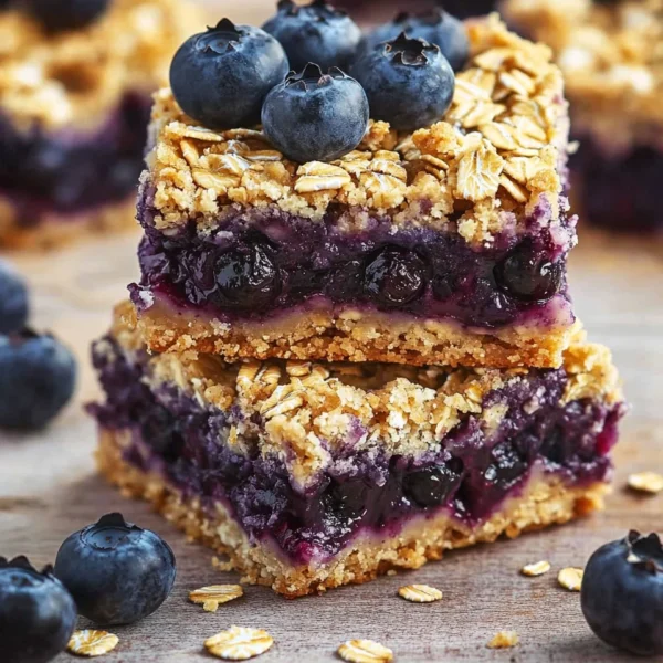Blueberry Oatmeal Bars
