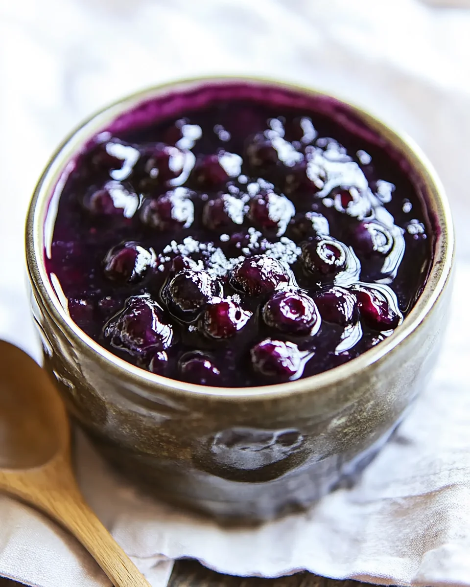 Blueberry Pie Filling