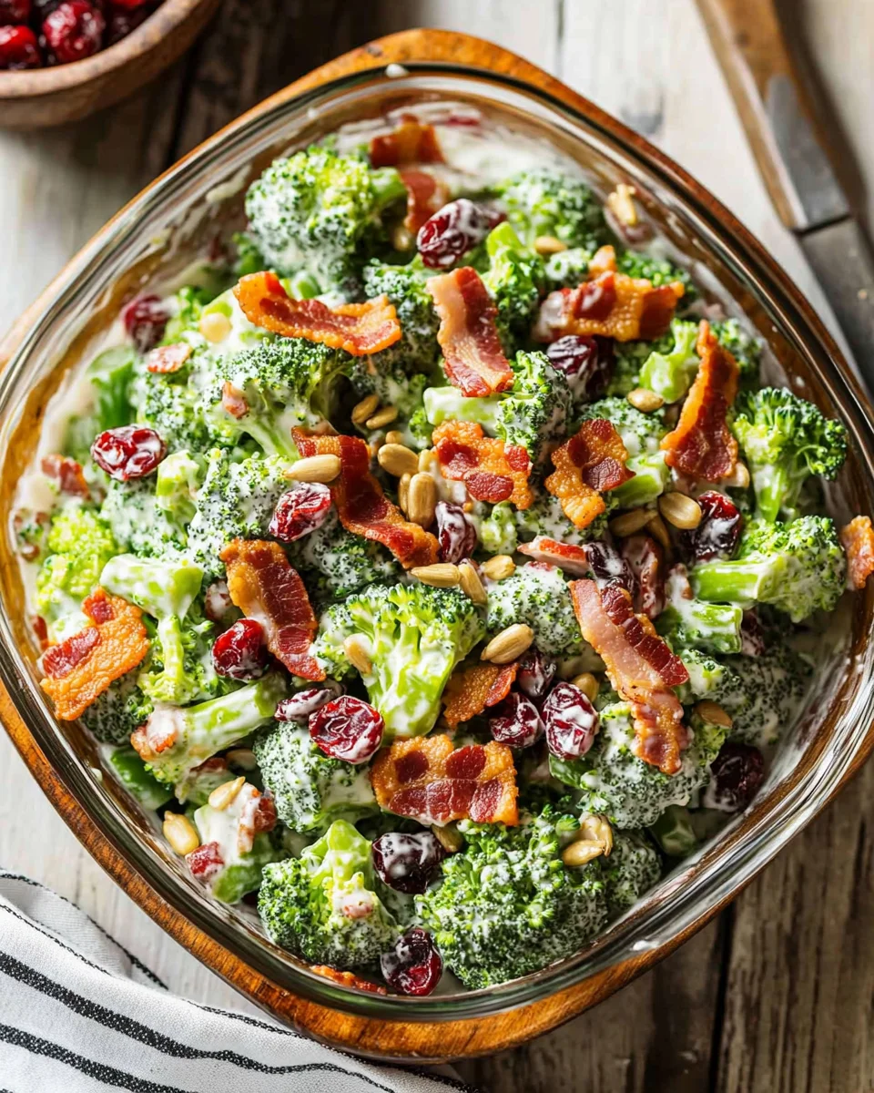 Broccoli Salad with Bacon Recipe