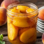 Canning Peaches in Light Syrup