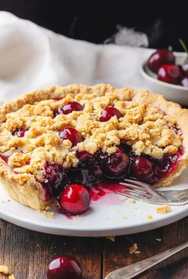 Cherry Crumble Pie
