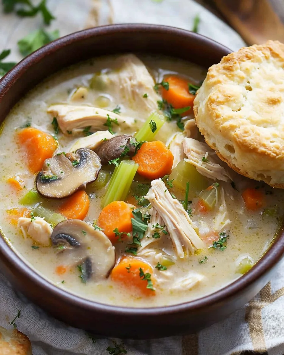 Chicken Pot Pie Soup Recipe