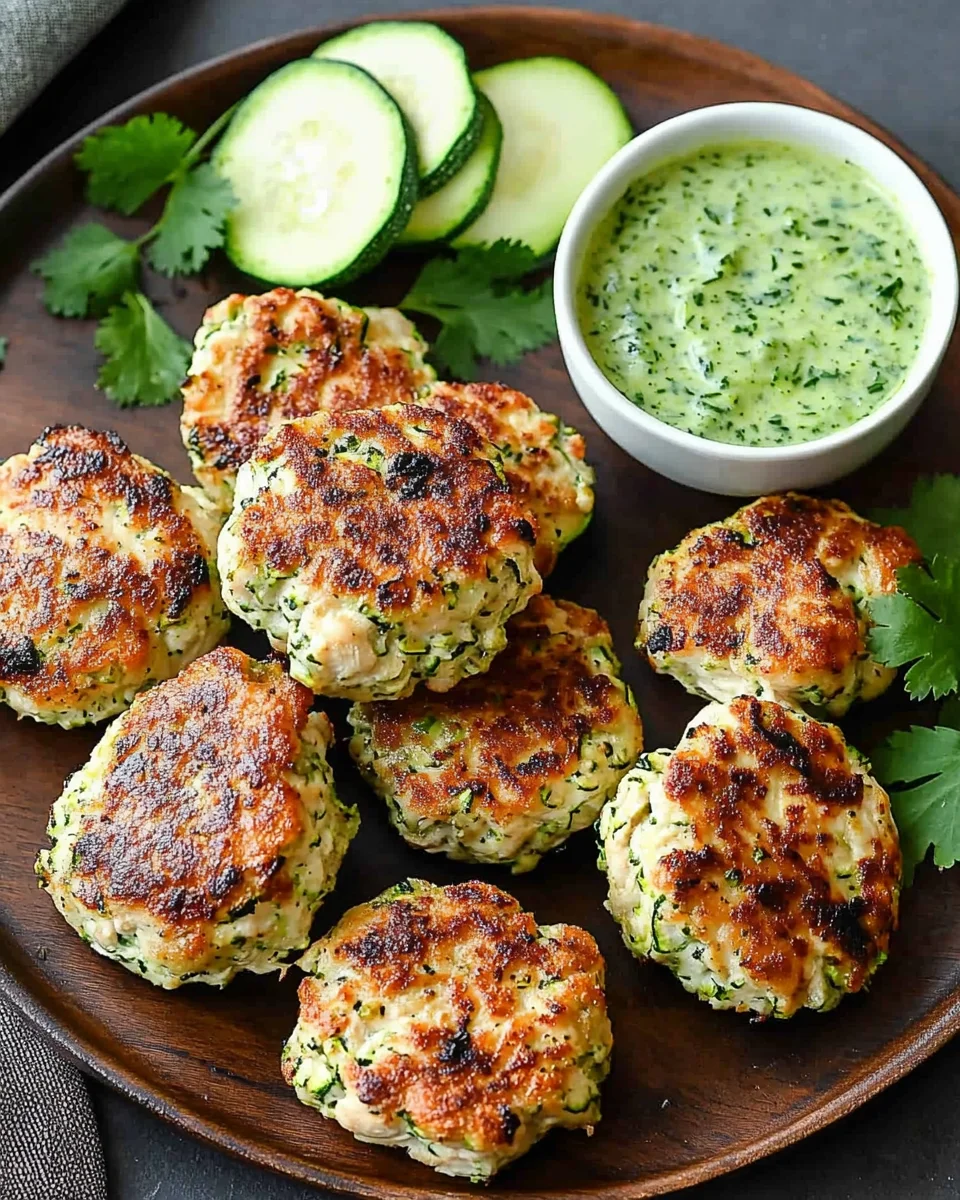Chicken Zucchini Poppers