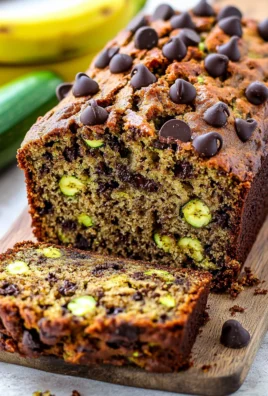 Chocolate Chip Zucchini Banana Bread