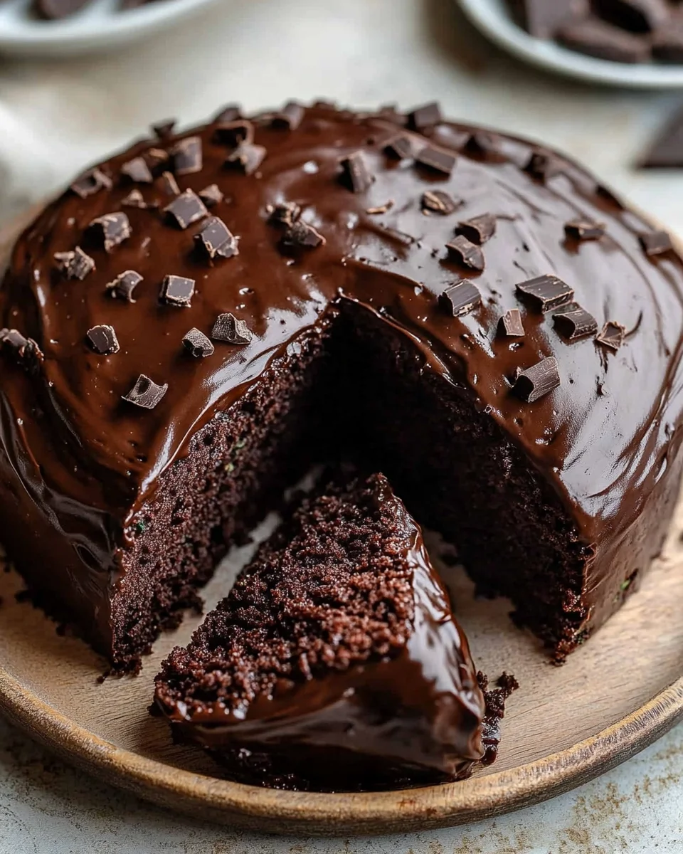 Chocolate Lover's Zucchini Cake