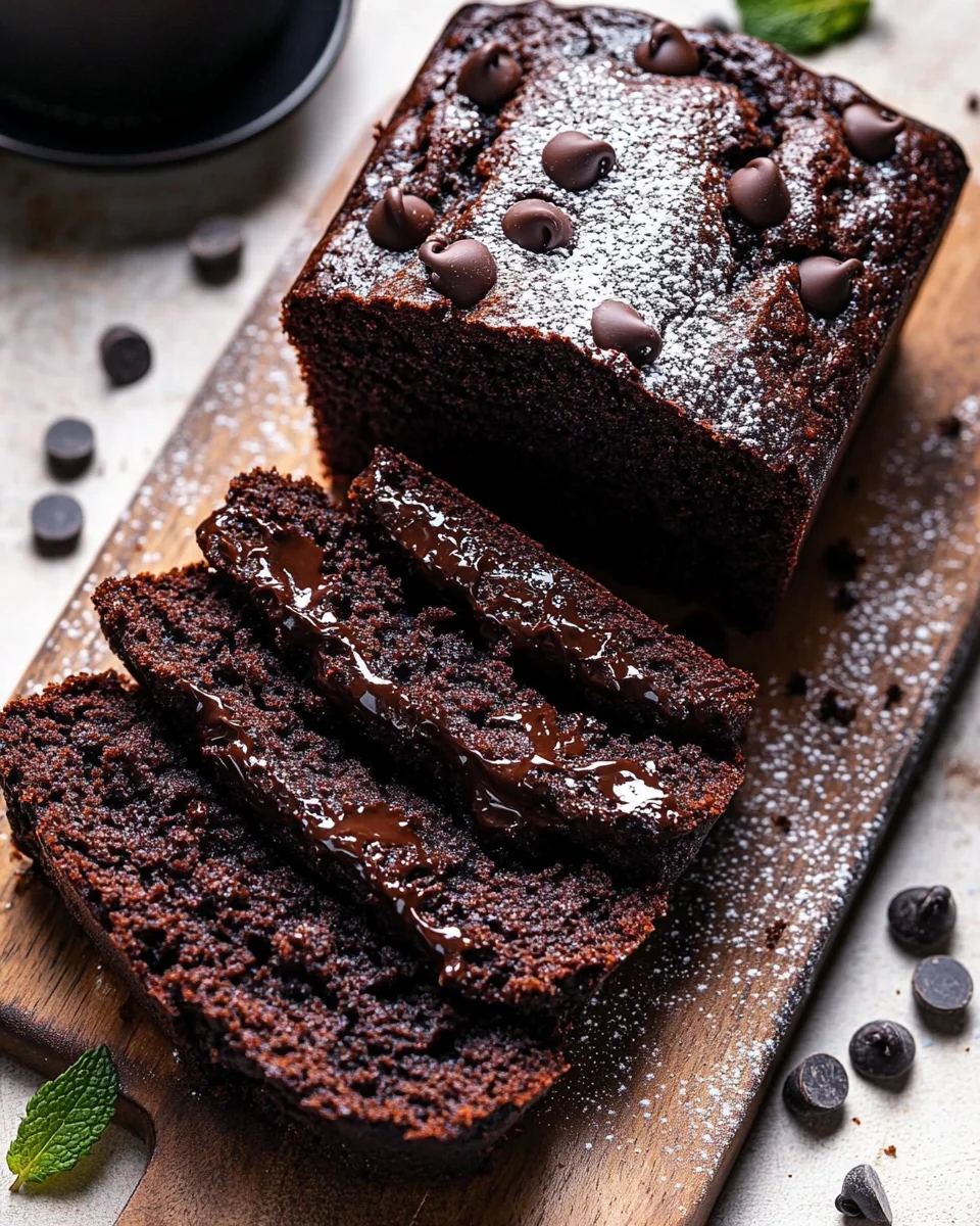 Chocolate Zucchini Bread