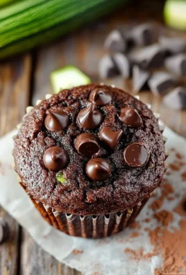Chocolate Zucchini Muffins