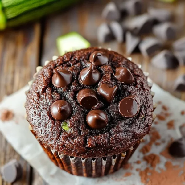 Chocolate Zucchini Muffins