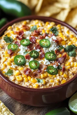 Crockpot Jalapeno Corn Dip