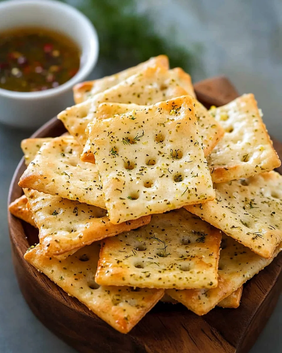 Dill Pickle Saltine Crackers