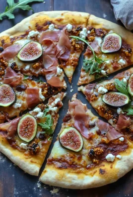 Easy 20-Minute Fig Jam Pizza with Goat Cheese and Prosciutto