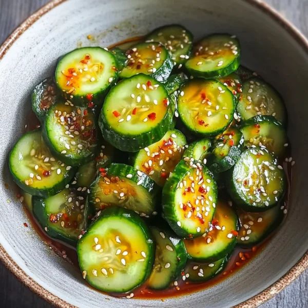 Easy Asian Cucumber Salad