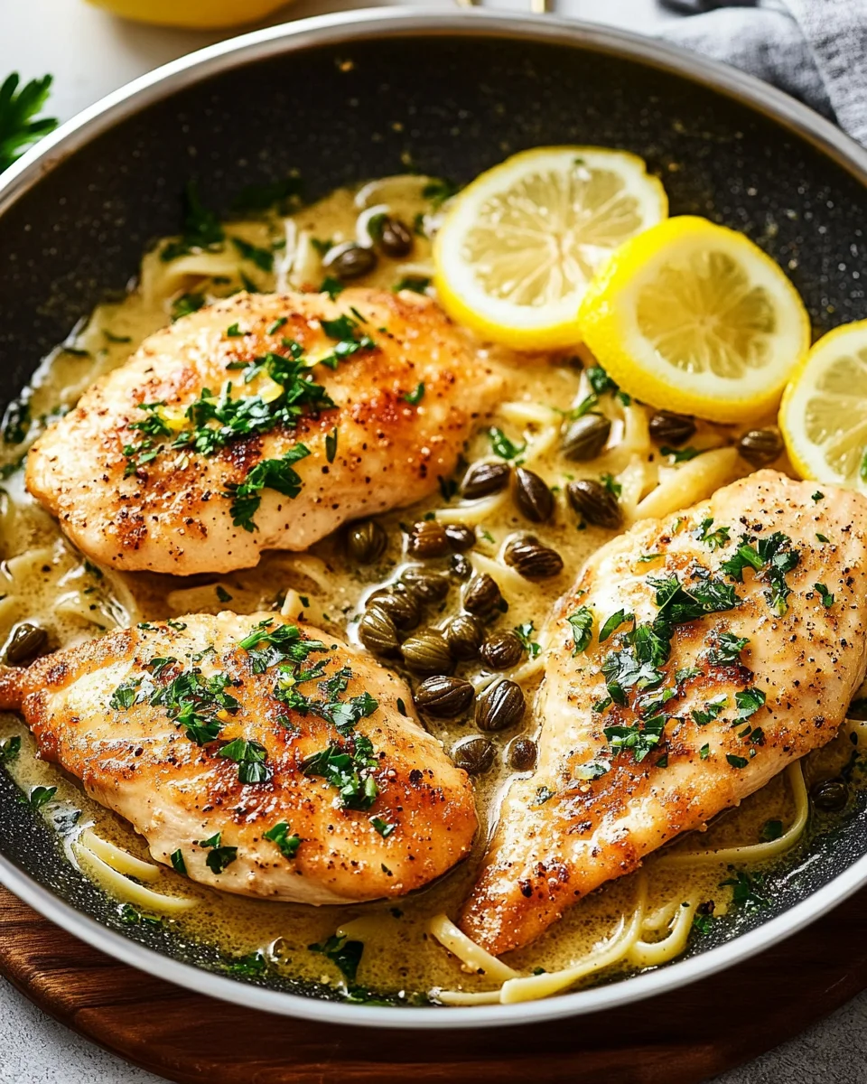 Easy Chicken Piccata