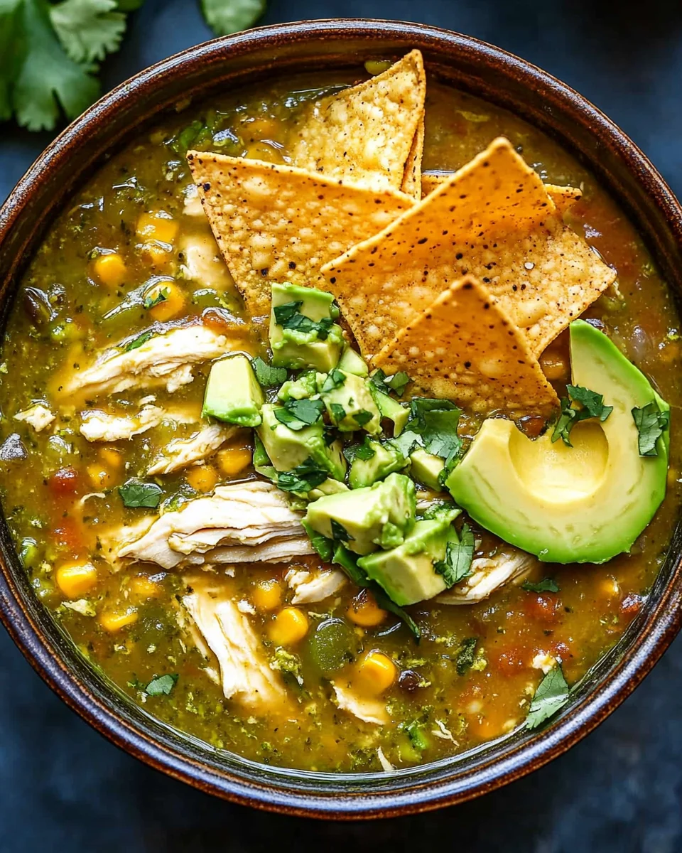 Easy Green Chicken Chili