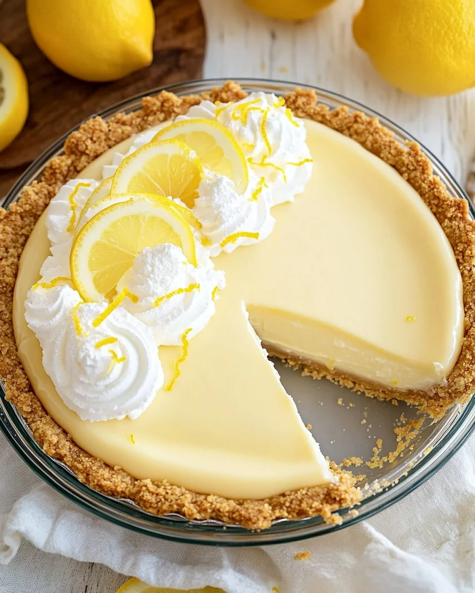 Easy Lemon Cream Pie