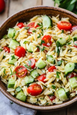 Easy Orzo Pasta Salad