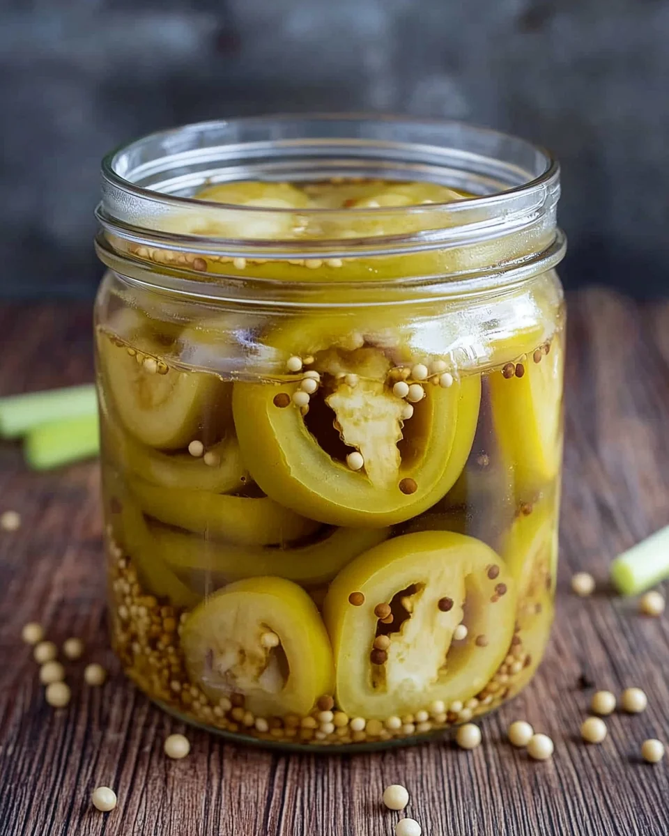 Easy Pickled Banana Peppers