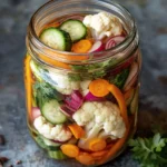Easy Refrigerator Pickled Vegetables Recipe - Quick & Tangy!