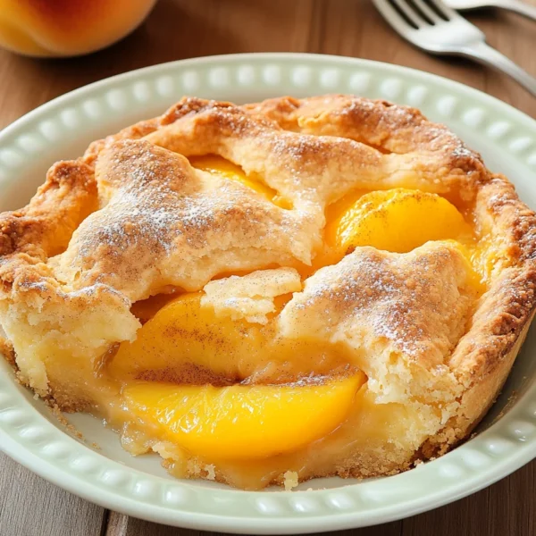 Farm Fresh Peach Cobbler