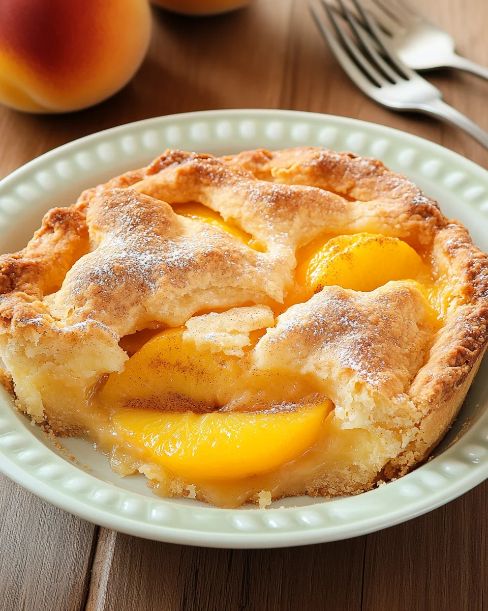 Farm Fresh Peach Cobbler