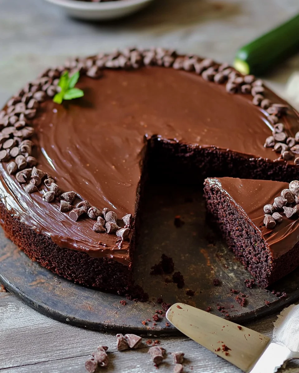 Gluten-Free Chocolate Zucchini Cake