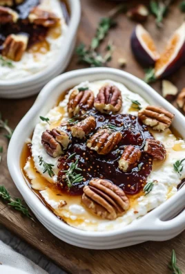 Goat Cheese Appetizer with Fig Jam and Pecans