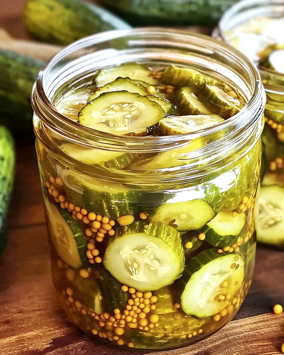 Granny's Bread and Butter Pickles Recipe