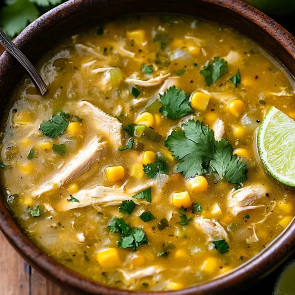 Green Chile Chicken Stew