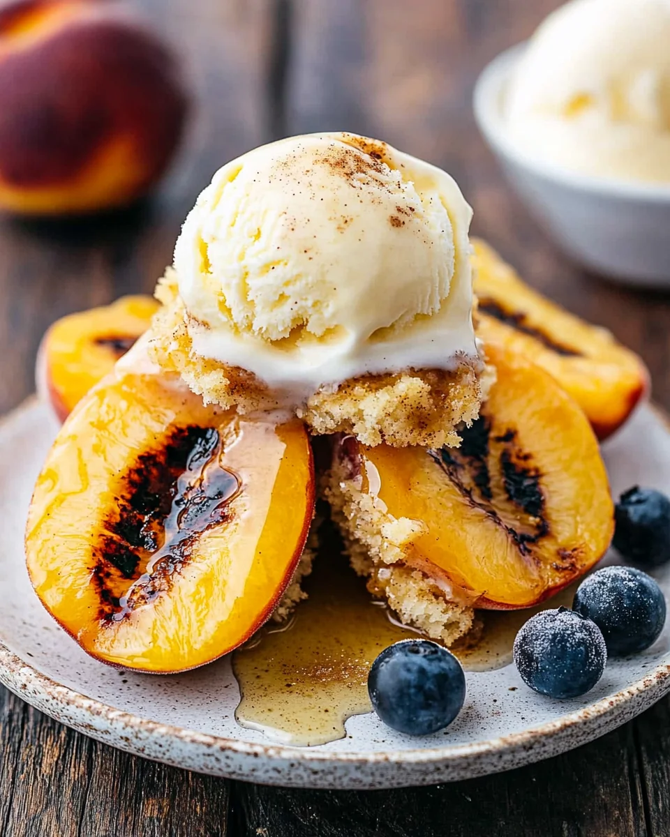 Grilled Peaches
