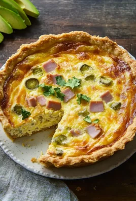 Hatch Green Chile Quiche