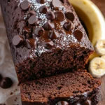 Healthy Chocolate Banana Bread