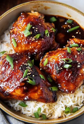 Honey Soy Baked Chicken Thighs