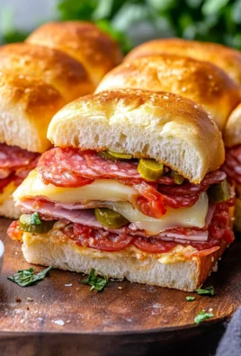Hot Italian Sub Sliders